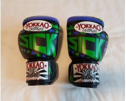 Găng Boxing Yokkao Sick Xanh
