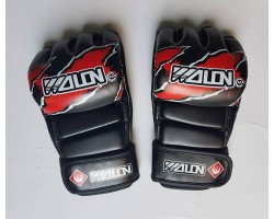 Găng MMA Wolon Đen Có Ngón Tay