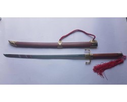 Kiếm Nhôm Vovinam Cao Cấp, Vỏ Gỗ Căm Xe