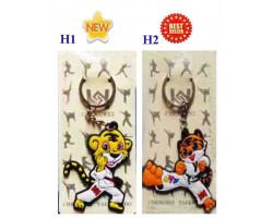 Móc khóa Taekwondo con hổ lưu niệm