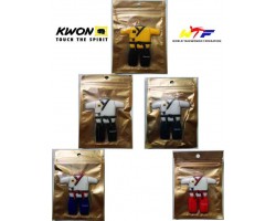 Móc khóa Võ phục quyền Taekwondo Kwon