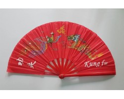 Quạt Rồng Phượng Phong Trào Đỏ